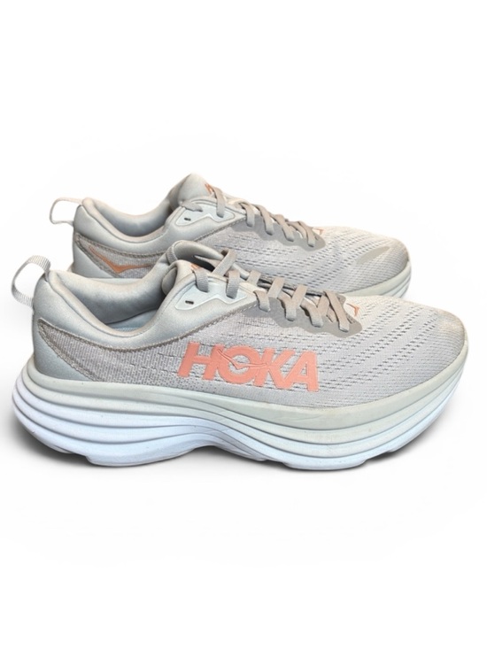 Hoka Shoes - Hoka Bondi 8 Running Shoes Women’s 8.5 Harbor Mist/Lunar Rock Athletic